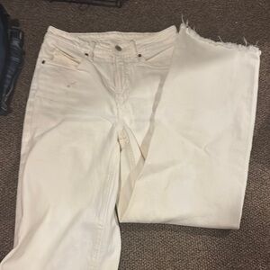 Men's Cream Jeans